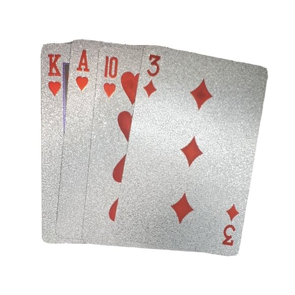 Gold And Silver Tone Canadian One Hundred Dollar Bill Playing Cards 54 Cards - Picture 4 of 5